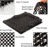 Zento Deals Bead Seat Cover Black Royal Wood Massage Cool Premium Comfort Cushion- Reduces Fatigue The Car or Truck