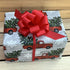 Red Decorative Gift Pull Bows, 5" Wide, Set of 10 for 4th of July, Birthday, Christmas