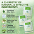 NOVEHA 60PCs Tea Tree Oil Eyelid & Lash Wipes, Hyaluronic Acid, Green Tea & Chamomile, Natural Makeup Remover