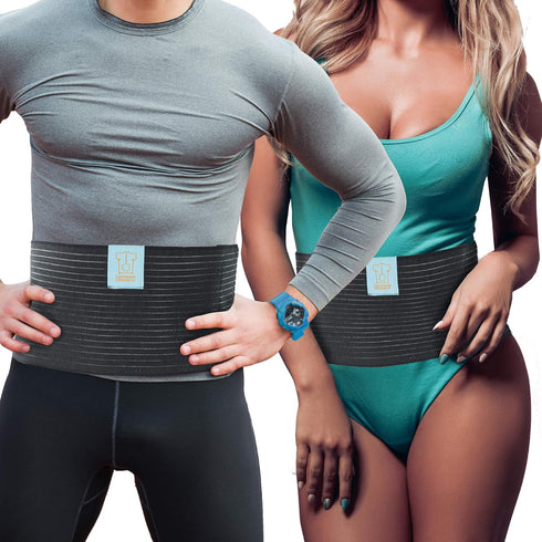 Everyday Medical Post Surgery Abdominal Binder for Men and Women, Medical Grade Stomach Compression Brace