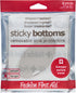 Sticky Bottoms Removable Sole Protectors, Clear (2 Pieces Large: 5 x 11 inches)