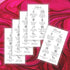 Manicure and Pedicure Aftercare Client Instruction Cards | 50 pk | Minimalist Nail Salon Care Removal Instructions