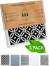 SUPERSCANDI 5 Pack Swedish Dishcloths for Kitchen - 100% Biodegradable, Reusable Paper Towels, Scandi White