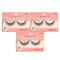 iEnvy Natural Eyelashes, Lightweight False Lashes, Multiangle and Volume 3D Natural Strip Lashes (3 Pack)