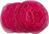 100pcs Sheer Organza Favor Bags, Round Drawstring Jewelry Candy Pouch, 26cm/10.2 inch Diameter (Hot Pink)