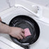 Non-Scratch Cellulose Kitchen Scrub Sponge with Scouring Pad Set, Pack of 2 for Non-Stick Cookware