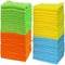 Simple Houseware 50 Pack Microfiber Cleaning Cloth, 12" x 12"