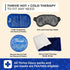 Thrive Gel Ice Packs for Injuries, Reusable (2 Pack) - Hot and Cold Compress