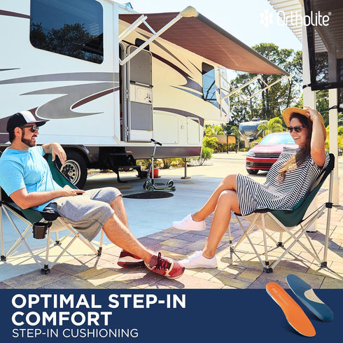 Ortholite Fusion Elevated Comfort Shoe Trim-to-Fit Insert - Proprietary Two-Layer Memory Foam System Designed