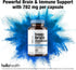 Happy Brain Mushroom Complex Nootropics Supplement, 10 Mushroom Supplement for Mental Clarity, Energy & Immune Support