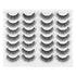 Newcally Lashes, 14 Pairs Pack of False Eyelashes, Natural Wispy Light Volume Faux Mink