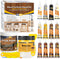Wood Furniture Repair Kit, 21 Pcs, Touch Up Wood Putty, Wood Fillers, Beeswax for Cracks, Scratches, Holes