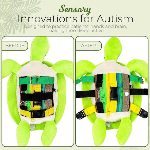 JMIJ Sea Turtle Dementia Products for Elderly Calming and Comforting Sensory Fidget Toy for Adults with Dementia