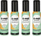 Pre Poop Spray, 4 Pack Natural Toilet Spray, 2oz Travel Size, Trap Odors & Eliminate Embarrassment (Mediterranean Sage)