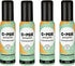 Pre Poop Spray, 4 Pack Natural Toilet Spray, 2oz Travel Size, Trap Odors & Eliminate Embarrassment (Mediterranean Sage)
