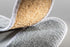 pedag Deo Fresh Natural Terry Cloth & Sisal Insoles, US W11 M8 / EU 41, Gray, 1 Pair, Handmade in Germany