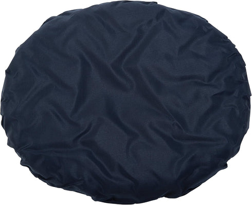 DMI 16-inch Convoluted Molded Foam Donut Pillow Seat Cushion, Navy for Hemorrhoids, Back Pain Relief