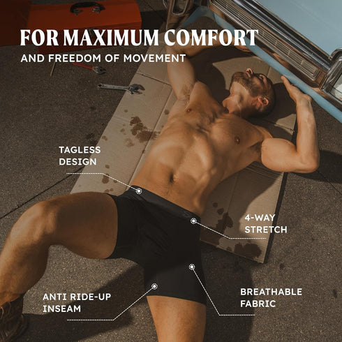 Hammock Shinesty Ball Boxer Brief - Pouch Underwear For Men with Fly