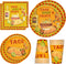Gift Boutique - Taco Party Set Serves 24, Includes 9" Dinner Plates,