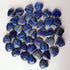 4 Pcs Natural Lapis Lazuli Love Heart Palm Stone Reiki Balancing Worry Stone (1 Inch)