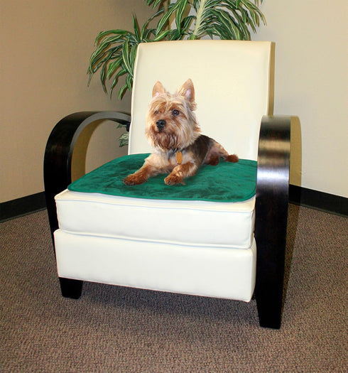 RMS Washable & Reusable Incontinence Chair Pad, Seat Protector, Bed Pad in Green