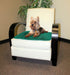 RMS Washable & Reusable Incontinence Chair Pad, Seat Protector, Bed Pad in Green