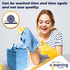 Microfibre Cleaning Cloth, White, Pack of 10, Large Size: 40x40cm, Super Soft Premium Streak Free Washable Cloth Duster