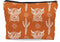 Western Makeup Bag, Western Gifts for Women, Cowgirl Stuff, Cow Makeup Bag - COW A
