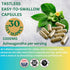 ME GUSTA HEALTH 1300mg, Immune 90 Ashwagandha Root Powder Capsules Capsule Metabolism Support for Women and Men, & Mood