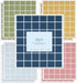 Swedish Dishcloths | Reusable & Washable Sponge Cloths | 10 Pack, Assorted Rainbow Color Window Pane Pattern