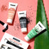 Freeman Exotic Blends Facial Mask 4 Piece Set, Peel-Off & Jelly Masks for Cleansing, Hydrating, Vegan & Cruelty-Free
