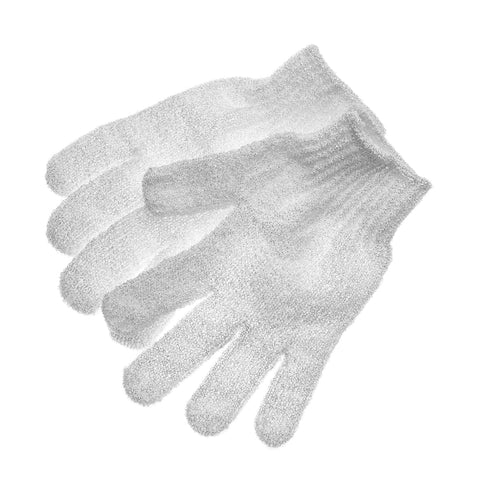 Linda Bath Gloves Exfoliating, Pack of 4