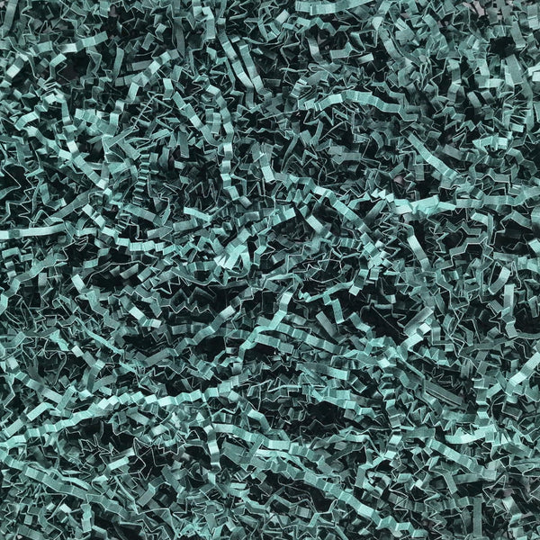 Keoferlo Crinkle Cut Paper 1/2 LB Green Craft Shred Filler Paper for Baskets, Gift Wrap Decorations