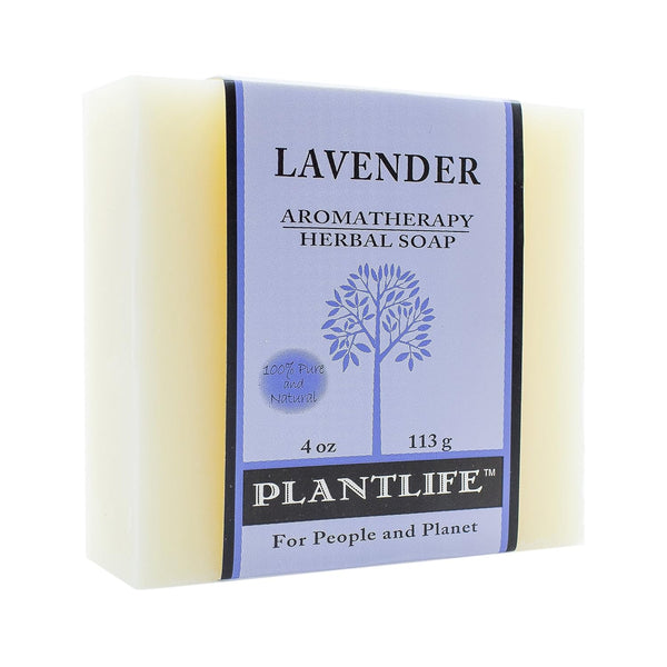 Plantlife Lavender Bar Soap - Hand Crafted Moisturizing Soap for Skin - Soothing, Plant-Based Ingredients, 4oz