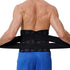 NeoTech Care Adjustable Compression Back Brace, Lumbar Support Belt, Black, Size XXL