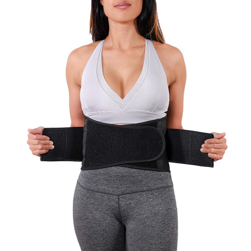 Back Brace for Lower Back Pain Women - Thin Lumbar Support Belt, Adjustable for Herniated Disc & Heavy Lifting