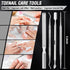 Toenail Clippers for Seniors, Aucurwen Heavy Duty Toe Nail Clippers for Thick Nails, Long Handle, 7Pcs