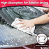 Pack 100, 11.5"X11.5" FIXSMITH White Microfiber Cleaning Cloth, of Cleaning Rags for Housekeeping and Kitchen, Reusable