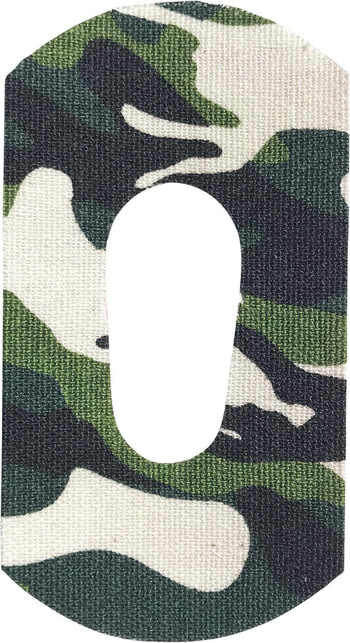RockaDex Adhesive Patch for Dexcom CGM G6, 10 Pack (Green Camo)