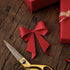 Homeral Kraft Wrapping Paper Roll, 46.8 sq.ft. 17in*32.8ft Christmas Red Solid Color for Various Occasions