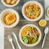ECOLipak 150 Pack Compostable Paper Bowls, 12 oz Disposable Biodegradable Soup Bowls Made of Natural Bagasse