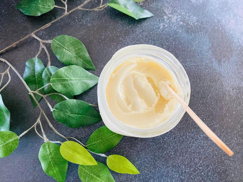 Tamanu Butter, 8 oz Natural Moisturizer for Skin and Hair, Great for Whipped Body Butters and Lotions