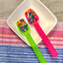 Mini Gelato Taster Spoons, Plastic Multicolor, 150 per Package