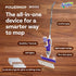 Set 2 1 2 Swiffer Power Mop Wood, Hardwood Floor Cleaner for Mopping Home, Bathroom, Kitchen, All Purpose Multi-Surface