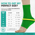 Modvel Foot & Ankle Brace Socks - Compression Sleeve for Sprained Ankle, Plantar Fasciitis Relief, Stabilizing Wrap