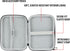 USA GEAR 7.5" Hard Shell Hair Clipper Case, Compatible with Wahl, Surker, Andis, Oster Clippers, Black