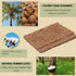 Coconut Husk Scrubber (3) | Natural Dish Scrubber & Eco-Friendly Coconut Scouring Pads | Non-Scratch Coconut Sponge