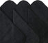 Towel,16 16 12 Pack POLYTE Premium Microfiber Cleaning x in, (Black)