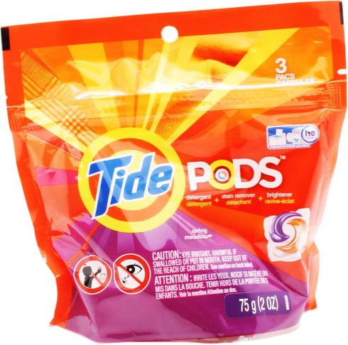 The Bare Necessities Dorm Room Laundry Kit with Laundry Detergent Pods, Softener, Dryer Sheets & Bonus Hamper