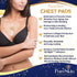 PureSkin Chest Wrinkle Pads - 3 PACK Decollete Anti Wrinkle Silicone Patches for Sleeping, Reusable